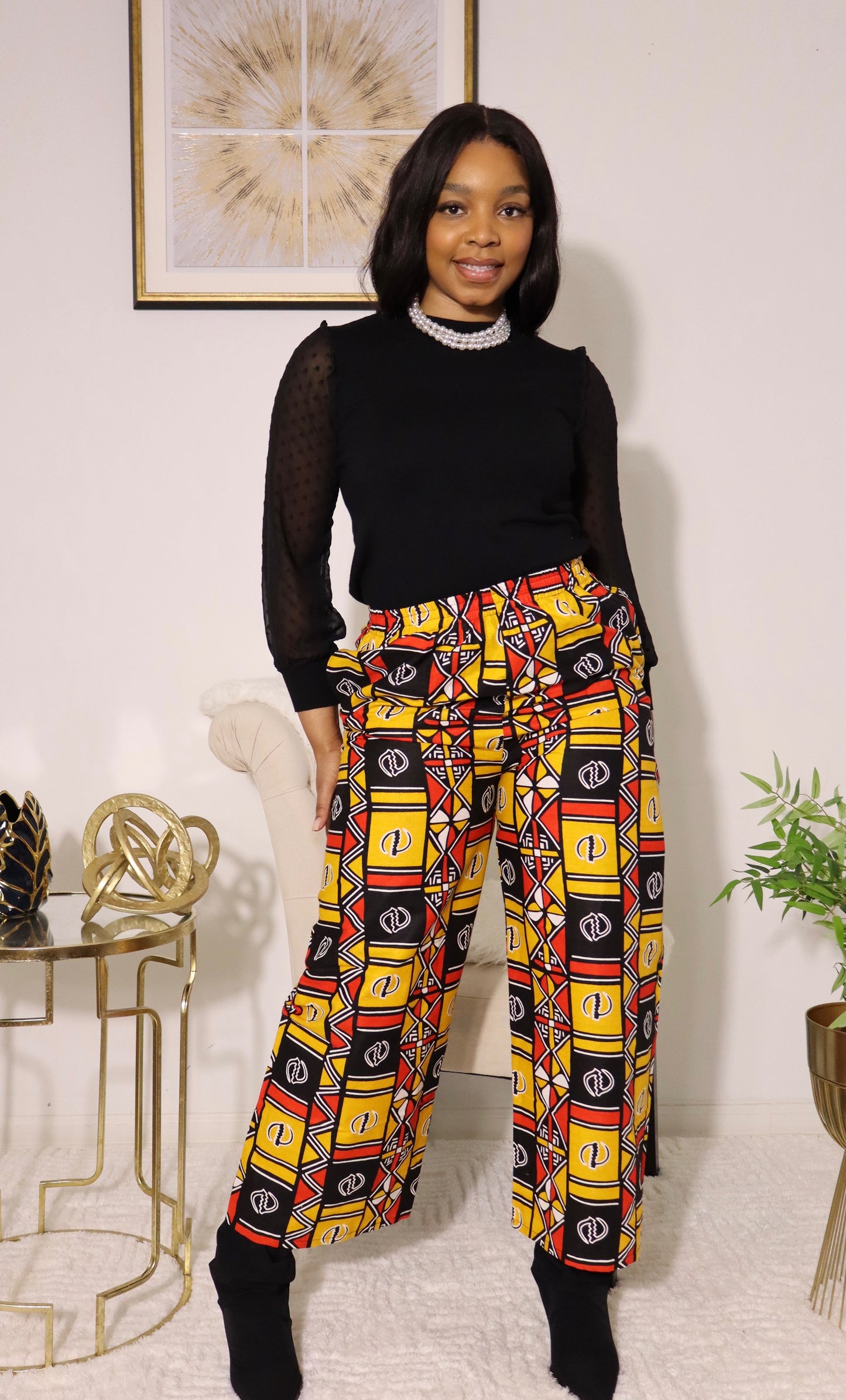 Wide leg pants