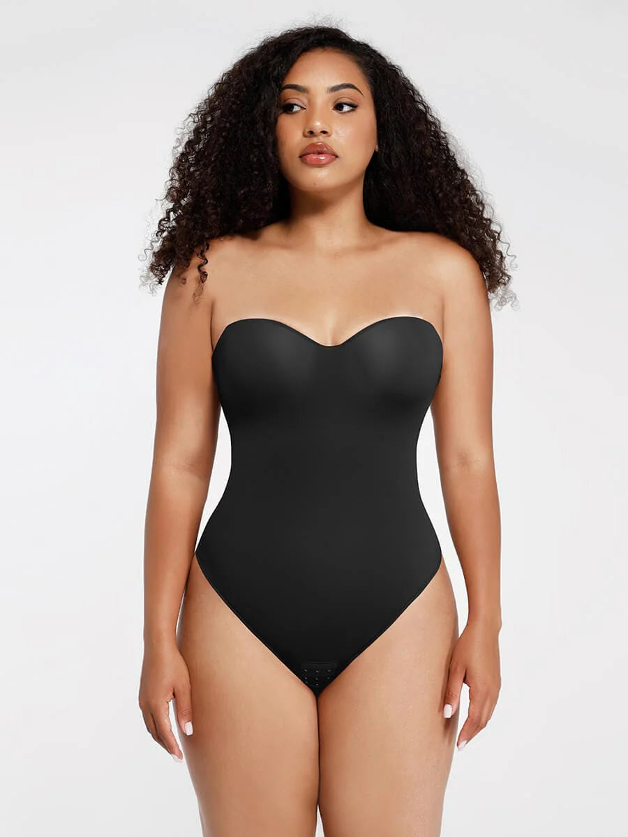 Removable straps Waist And Abdomen Shaping Bodysuit